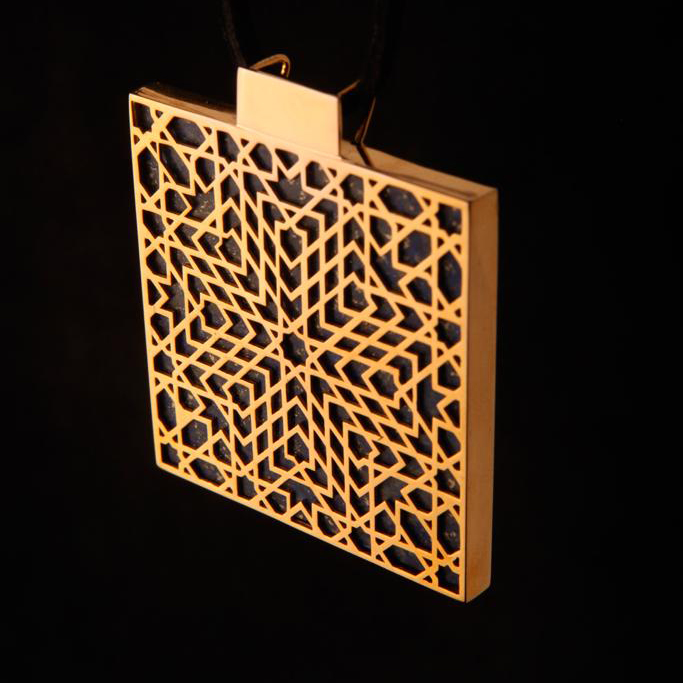 آویز از مجموعه هندسه ی نقوش No.03
